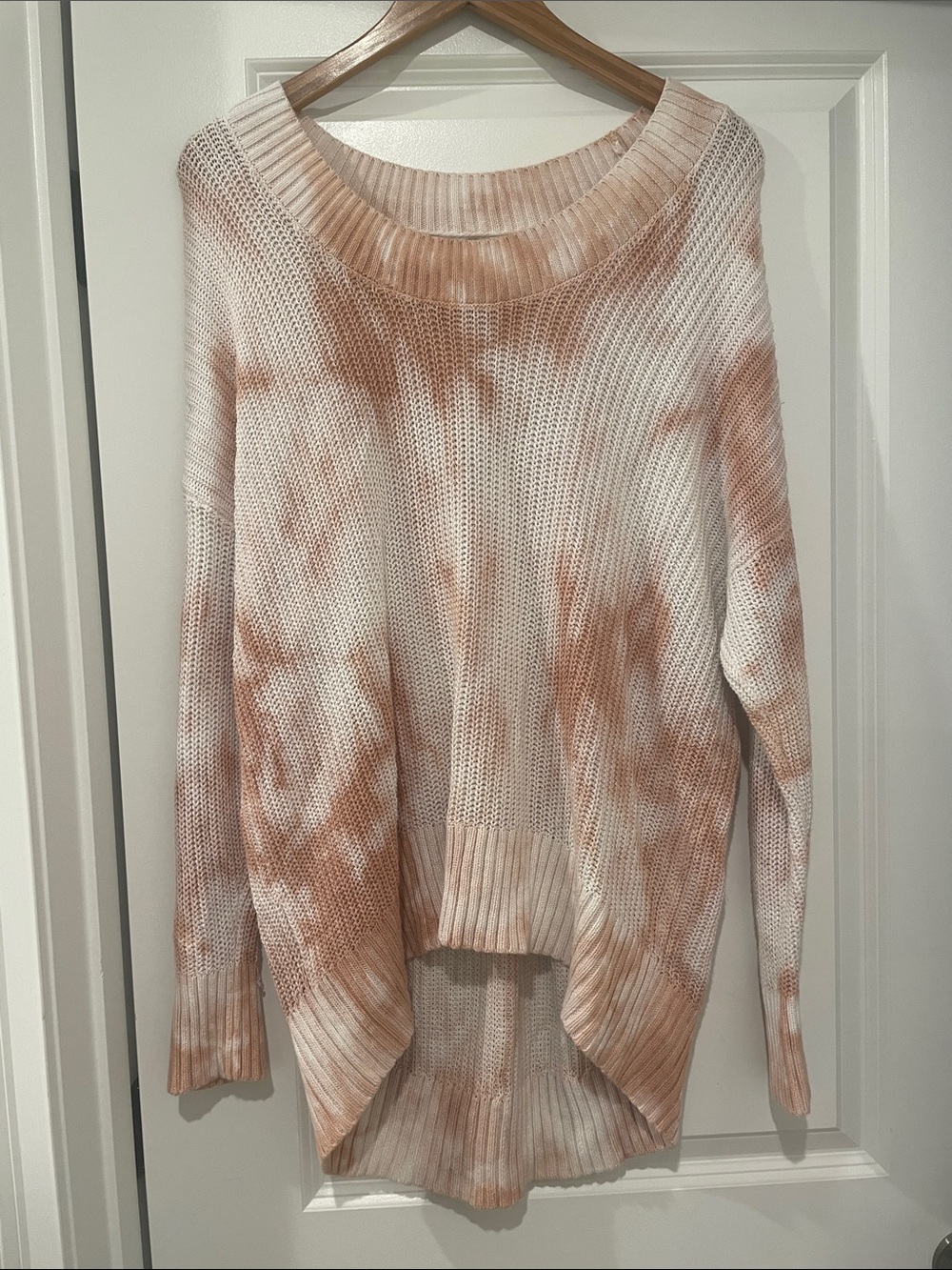 aerie Tie-Dye Crewneck Sweater oversized xs